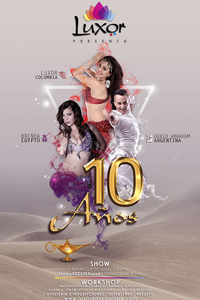 Luxor Danza Árabe 10 años - Nuestros Shows